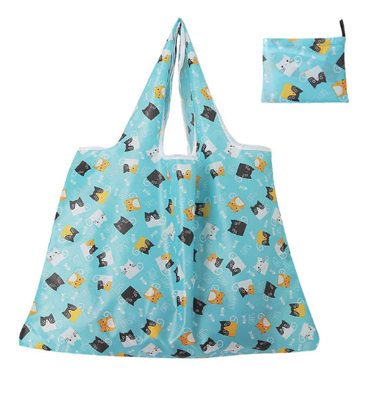 Foldable Multi-Color Portable Storage Shopping Bag