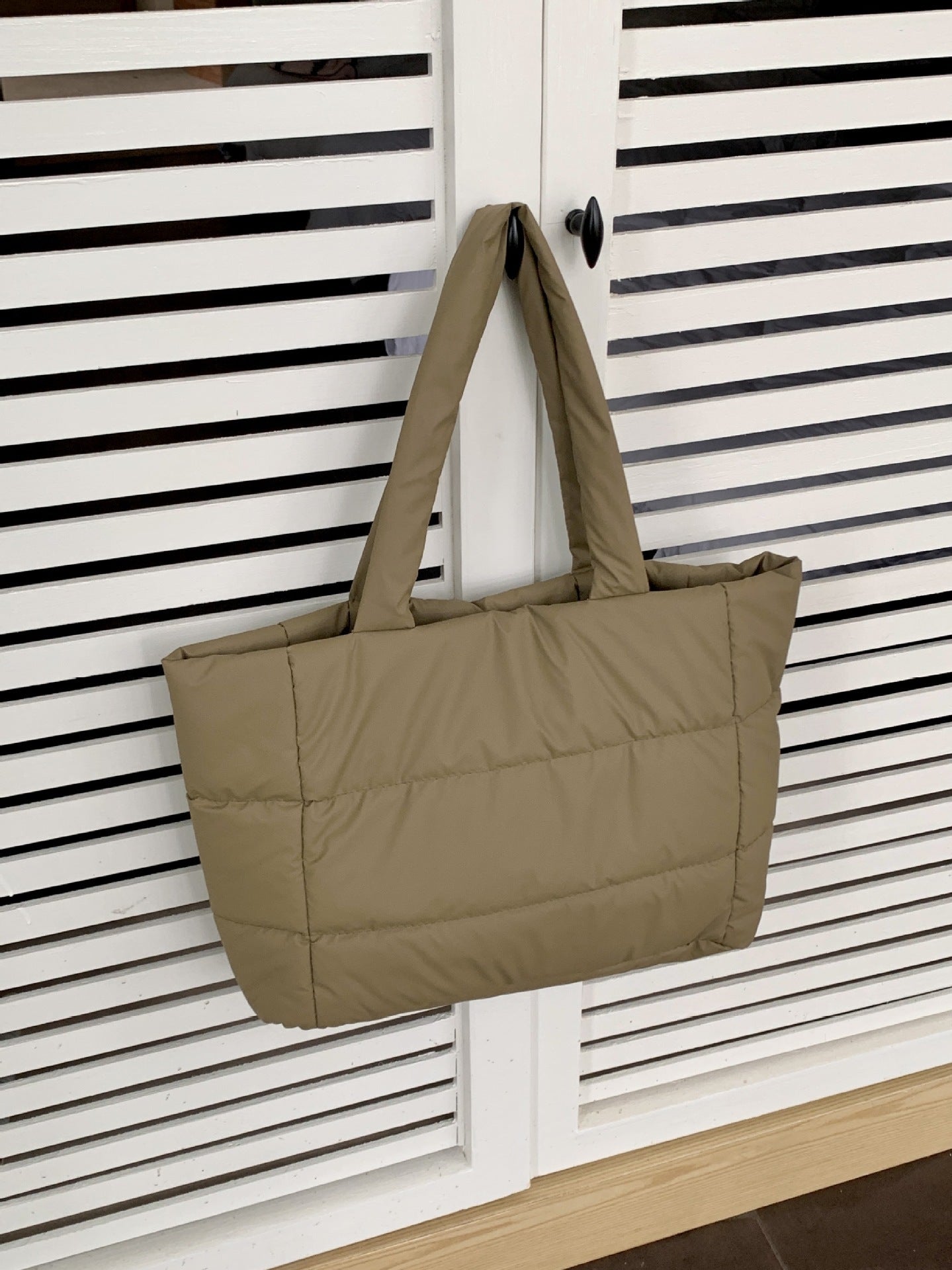 Soft Cotton-filled Tote Bag Portable Shoulder - lifestyle