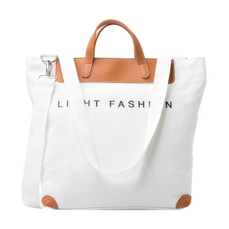 Large Canvas Messenger Crossbody