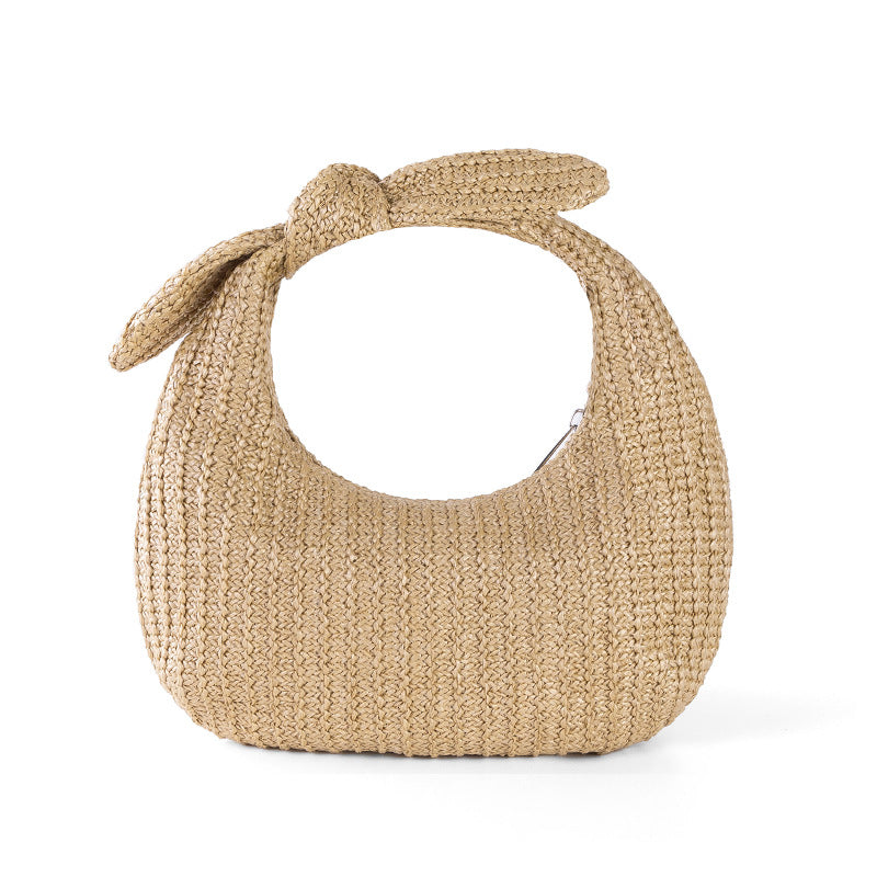 Straw Evening Clutch