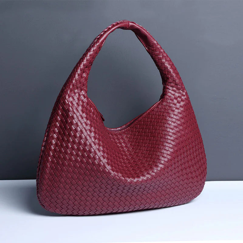 Handwoven One-Shoulder Tote Bag - additional view