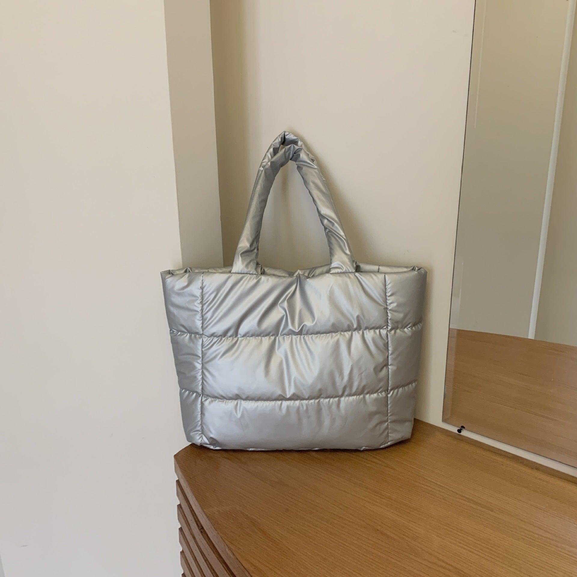 Soft Cotton-filled Tote Bag Portable Shoulder - dimensions