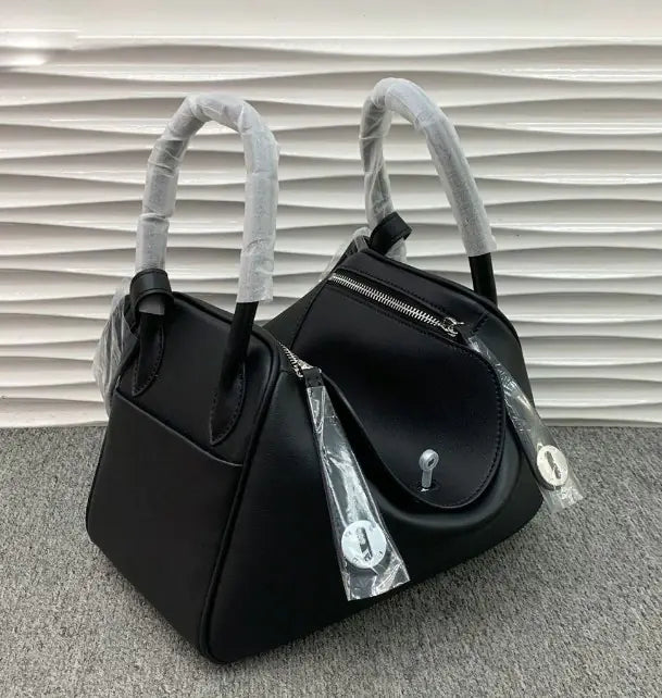 Large Capacity Genuine Leather Women's Tote Bag - additional view