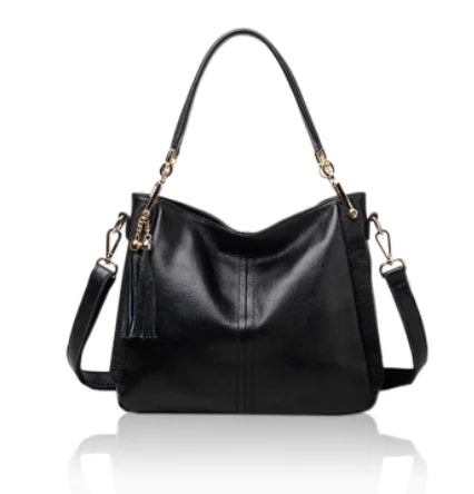 Fashionable Women's Genuine Leather Tote Bag - interior