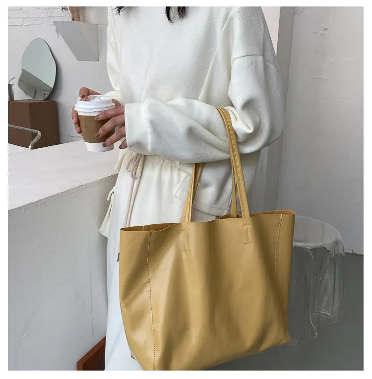 Stylish Women's Large Capacity Tote Bag for Commuting - additional view