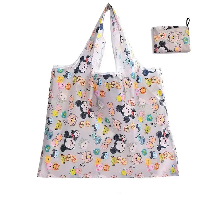 Foldable Multi-Color Portable Storage Shopping Bag