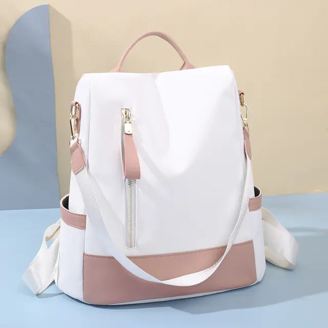 Stylish Nylon Women's Casual Backpack Daypack Bag - lifestyle