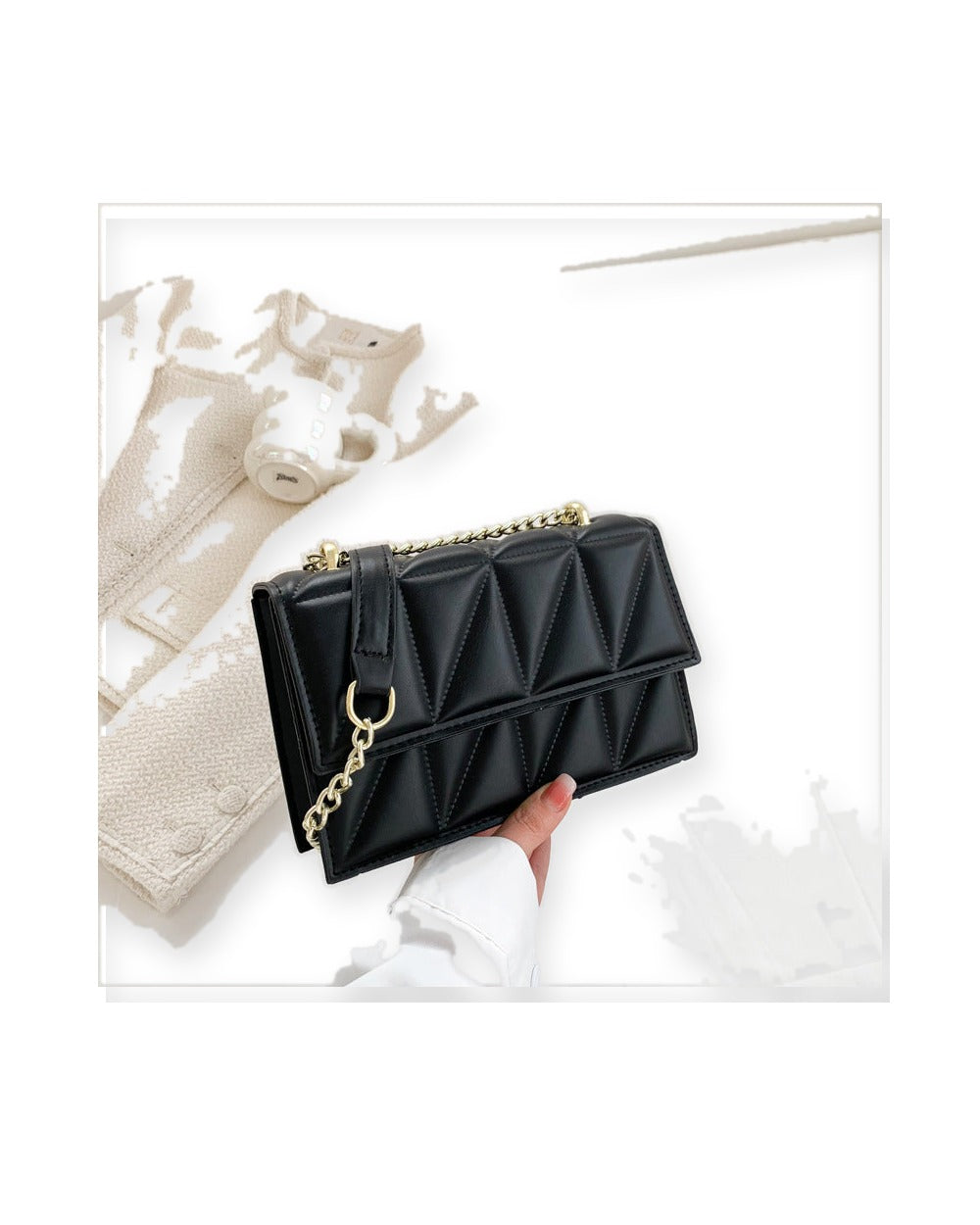 Small Chain Square Crossbody