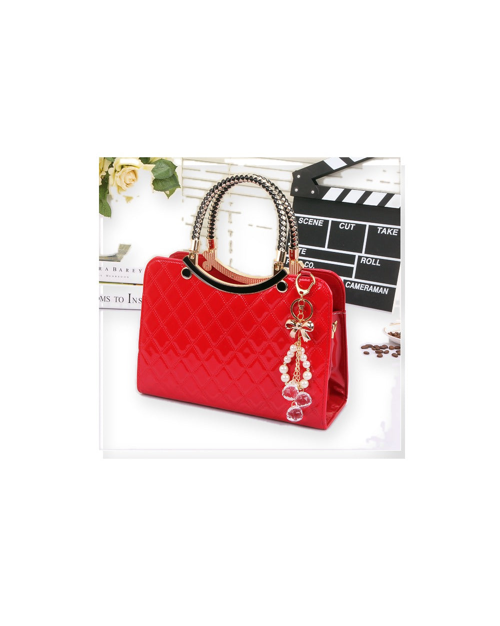 Quilted Messenger Crossbody