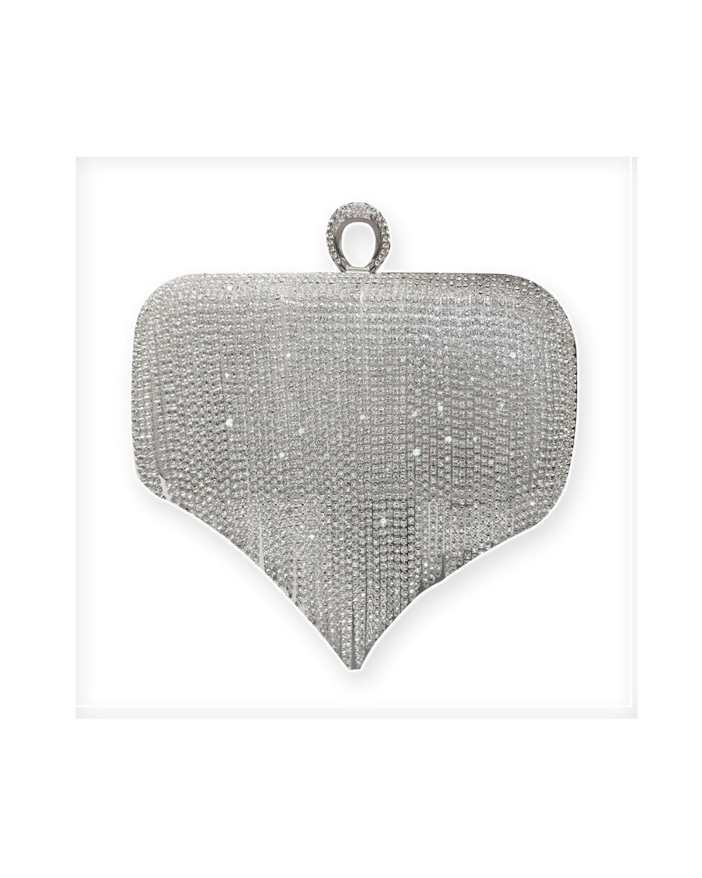 Crystal Tassel Evening Clutch