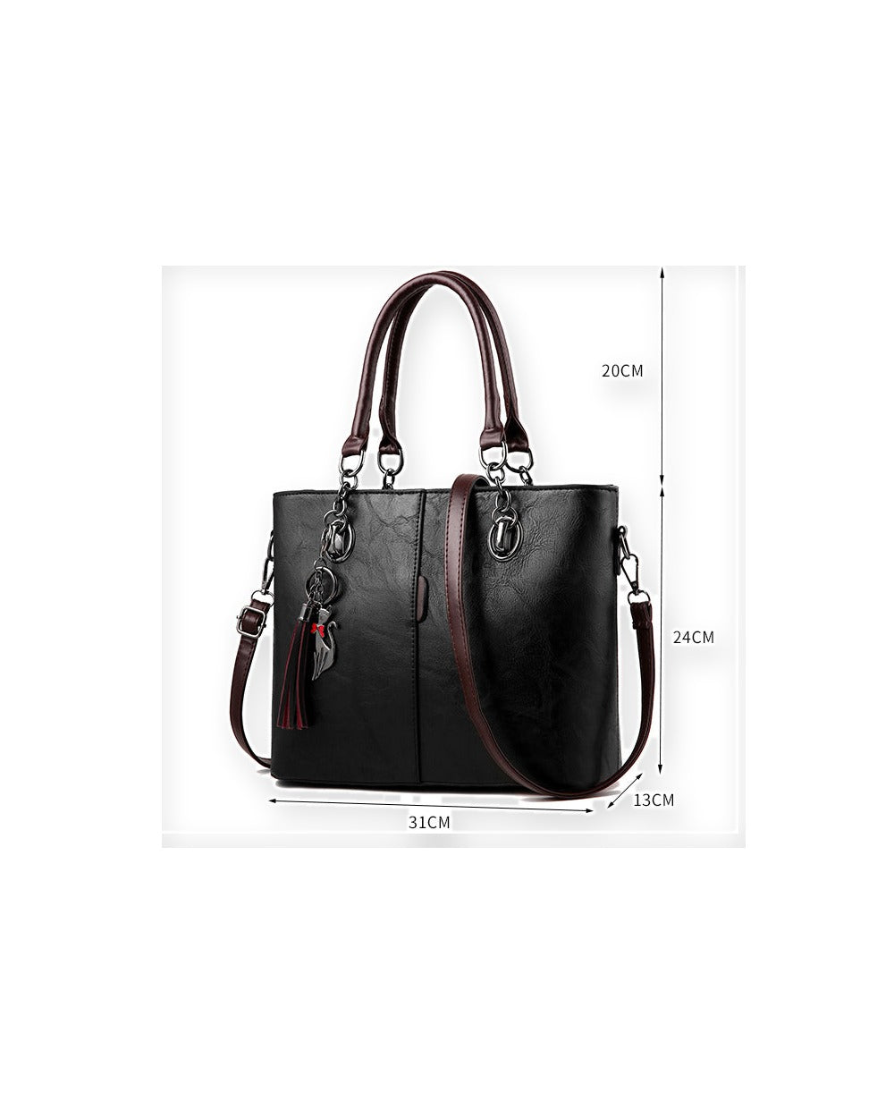 Leather Classic Shoulder Bag