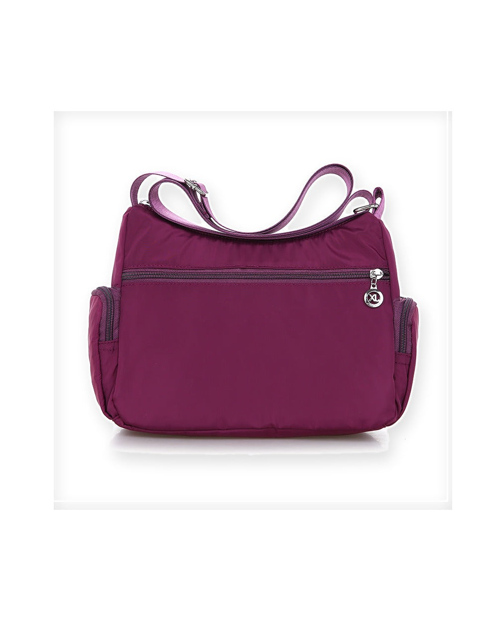 Multi-Pocket Messenger Crossbody