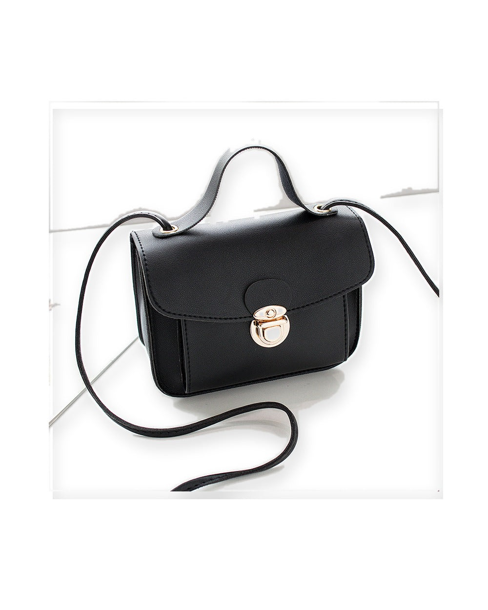 Leather Envelope Clutch