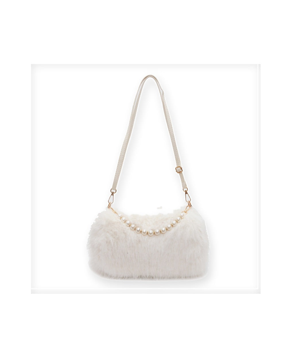 Chain Pearl Crossbody Bag