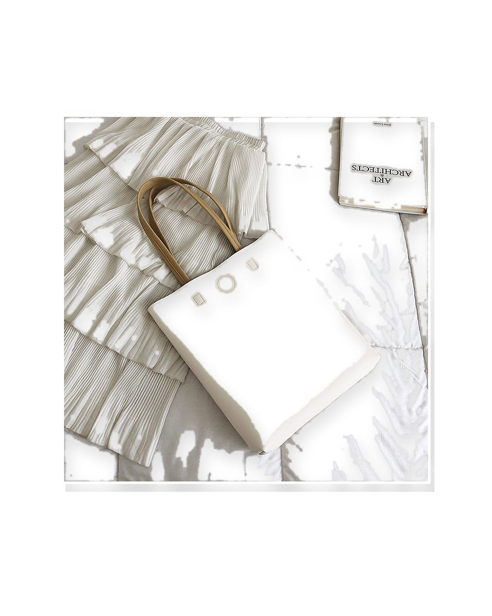 Large Top Handle Tote Bag