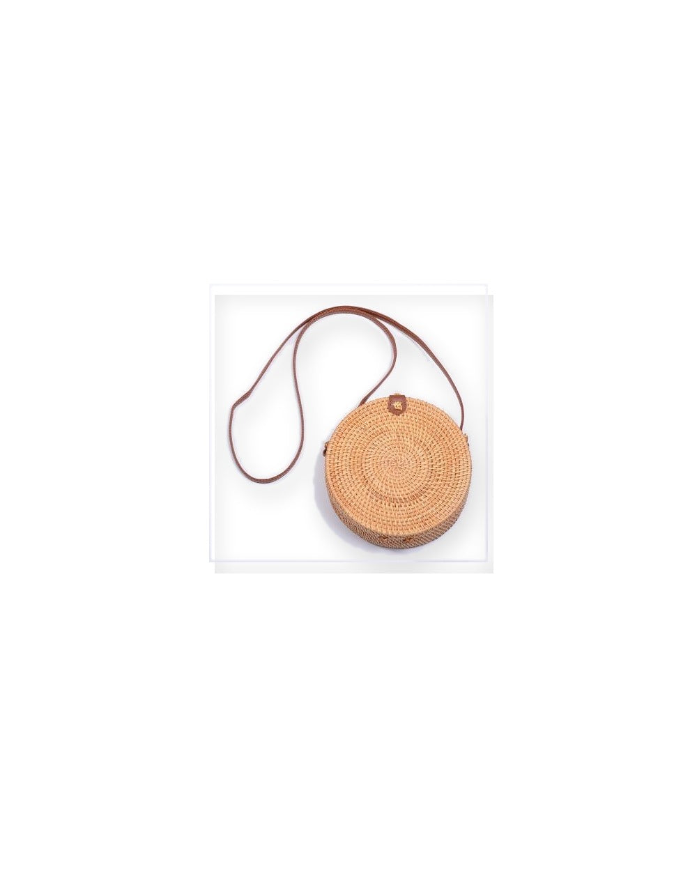 Small Straw Beach Bag