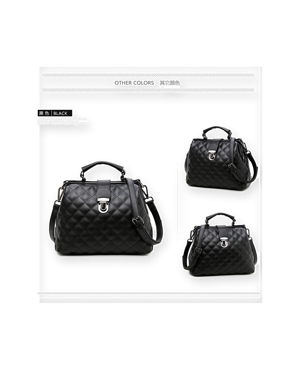 Leather Quilted Doctor Satchel