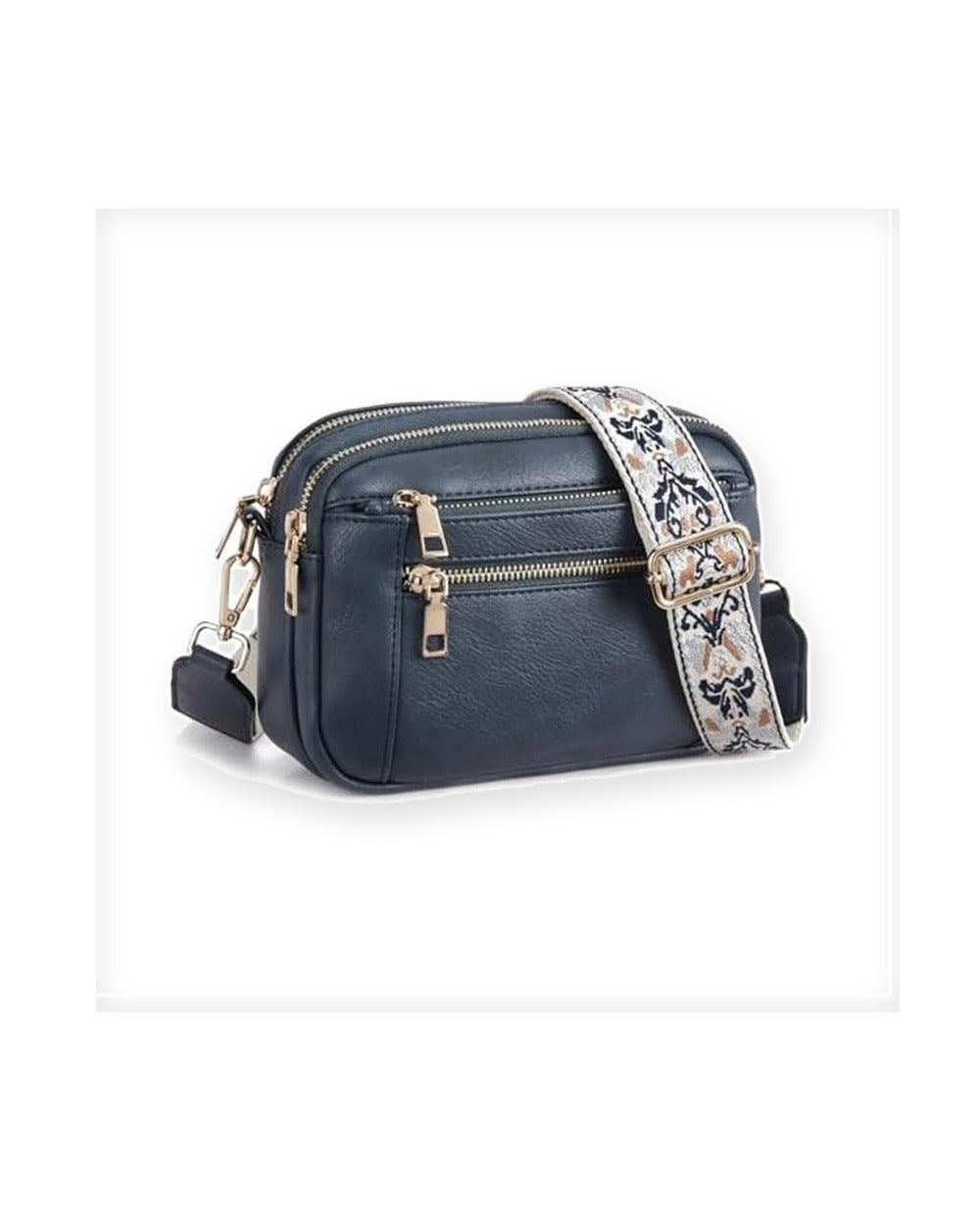 Red Floral Shoulder Bag