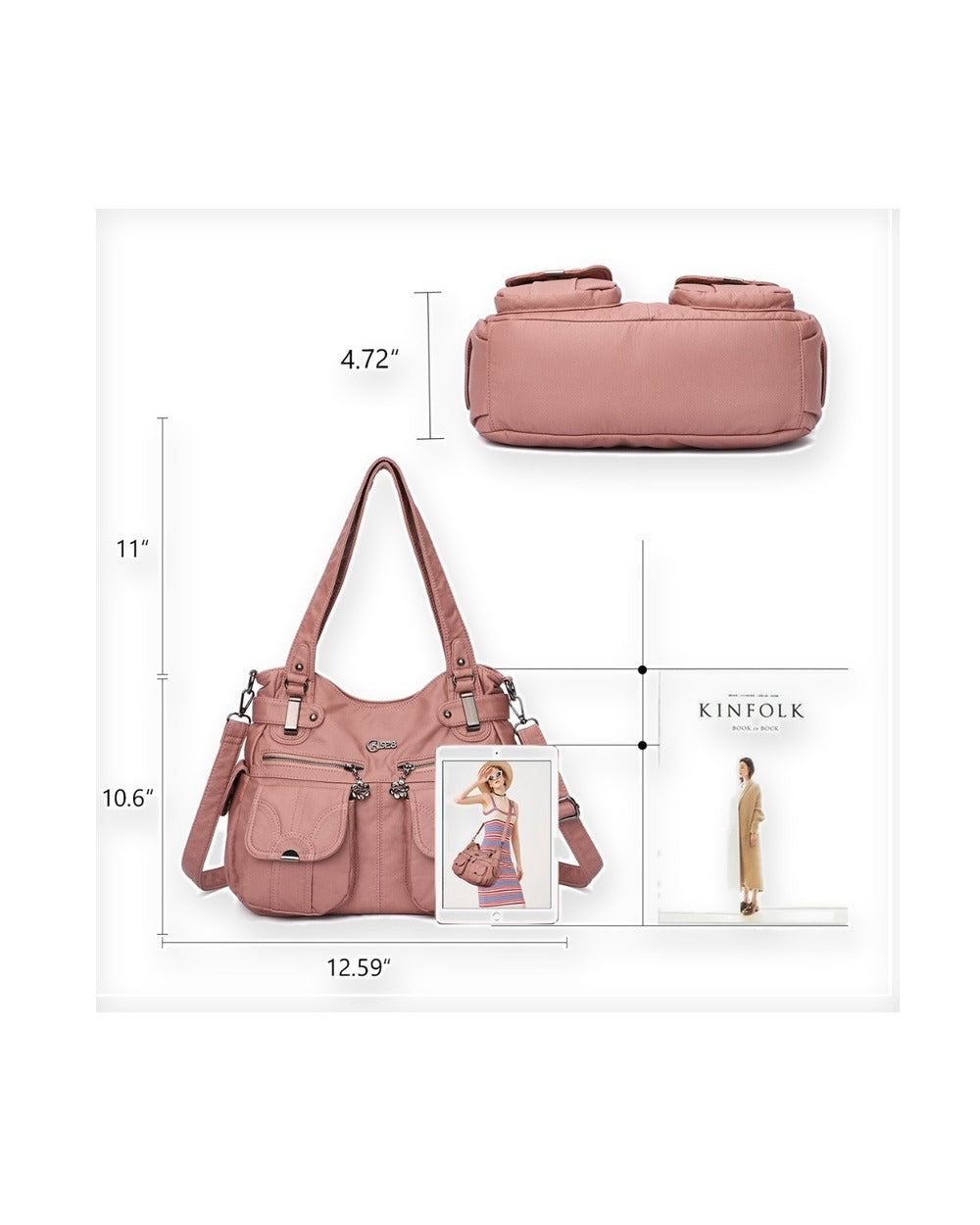 Leather Soft Messenger Crossbody