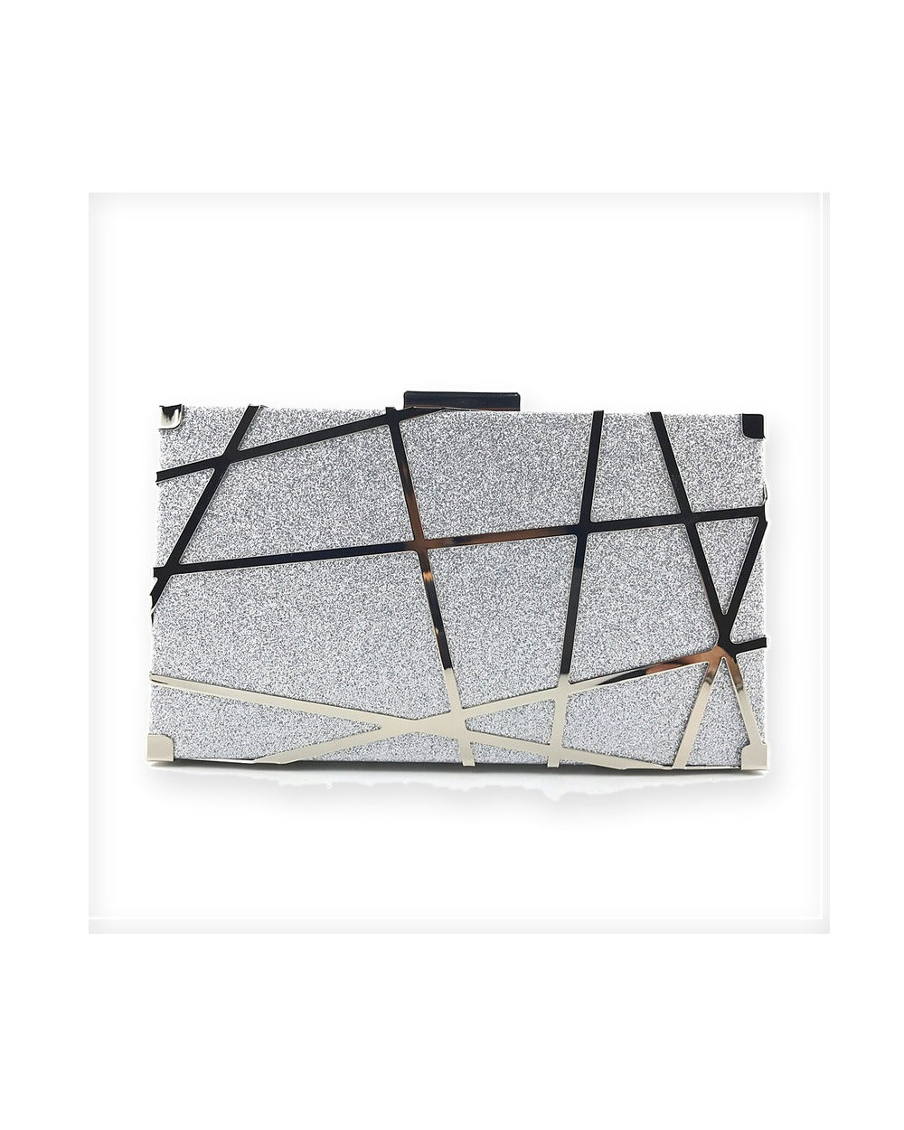 Gold Chain Evening Clutch