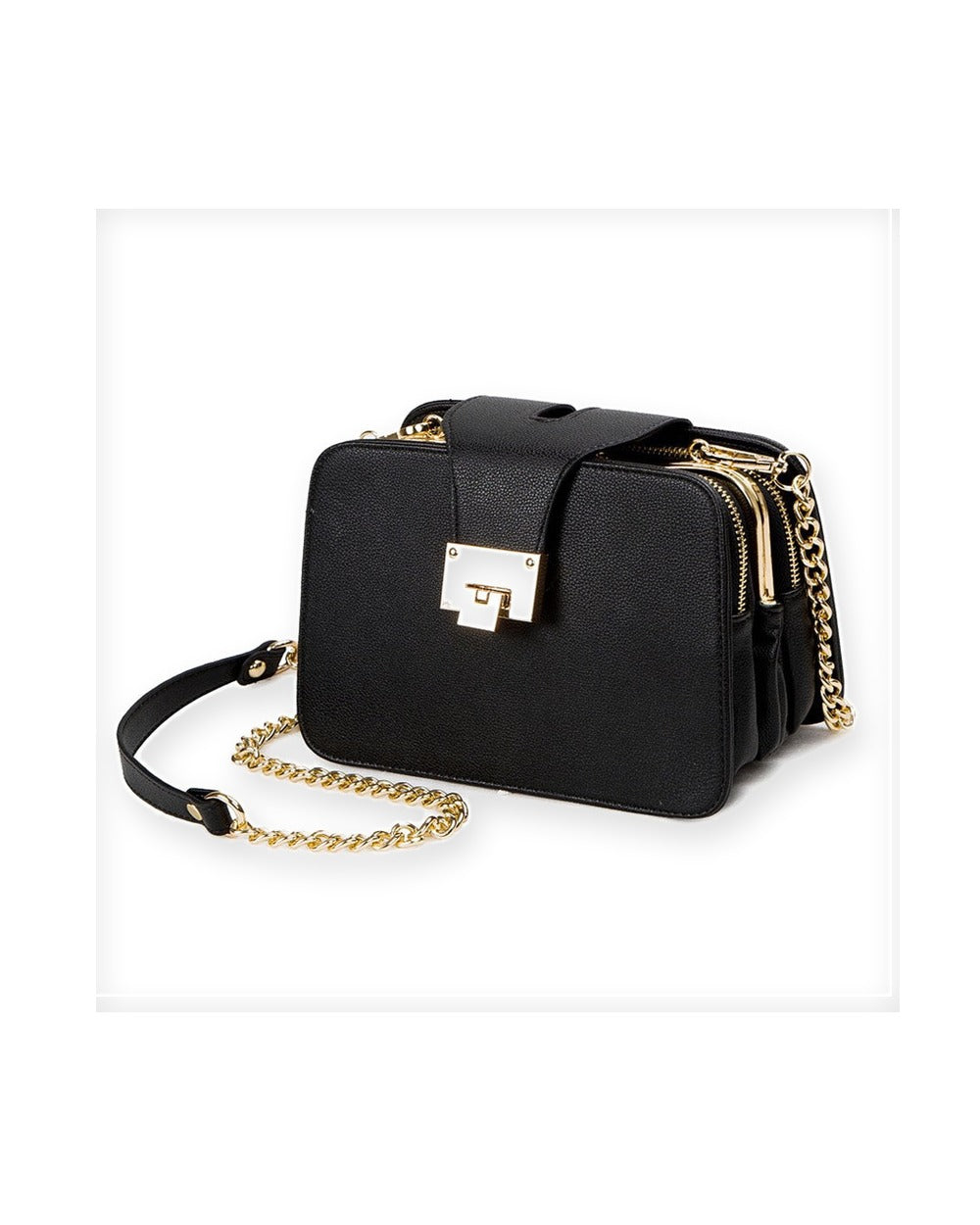 Classic Buckle Clutch Bag