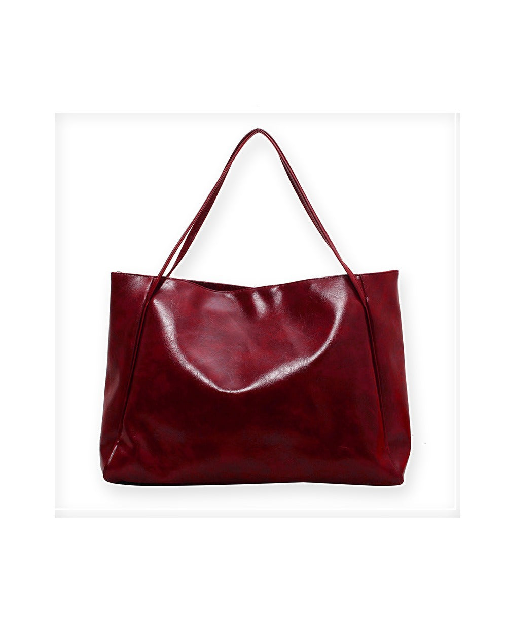 Glossy Shopper Tote