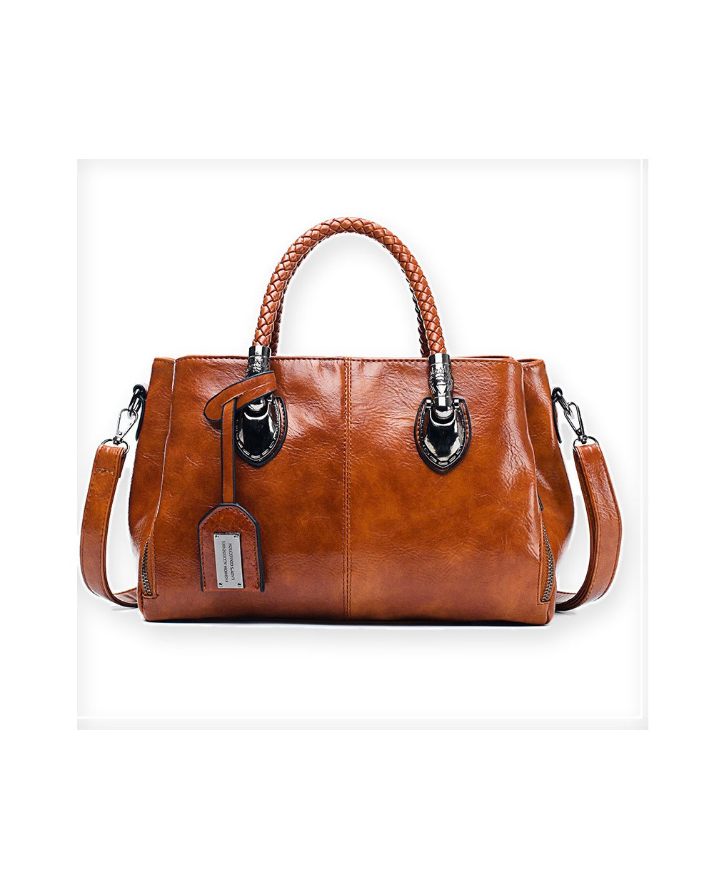 Classic Leather Tote Bag