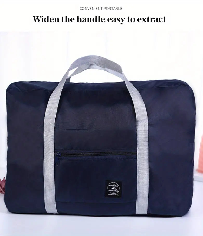 Lightweight Foldable Travel Duffel Bag - Large Capacity